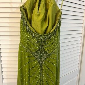 Elegant Lime Green gown